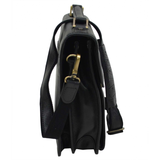 Sacoche à fermoir en cuir Homme Katana 36117