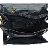 Sacoche à fermoir en cuir Homme Katana 36117