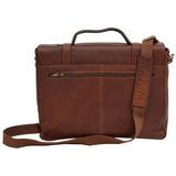 Katana oiled leather satchel briefcase