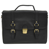 Katana oiled leather satchel briefcase
