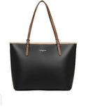 Sac cabas en cuir Lancaster-Smooth Noir/Nude/Vison