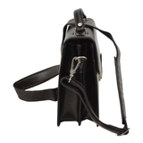 Leather bag with clasp Men Katana 63026