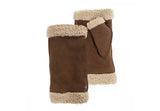 Isotoner suede leather mittens 68643
