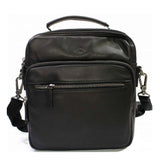 Sacoche en bandoulière en cuir Homme Katana Noir 89616