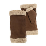 Isotoner suede leather mittens 68643
