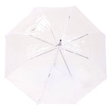 Parapluie Cloche Transparent Isotoner 09357 Blanc