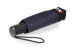 X-TRA Solid Isotoner Folding Umbrella Navy Blue Men 09379
