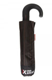Folding Umbrella X-TRA Solid Crook Isotoner Tie 09407