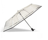 Transparent Folding Umbrella Isotoner 09466