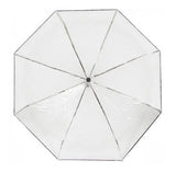 Transparent Folding Umbrella Isotoner 09466